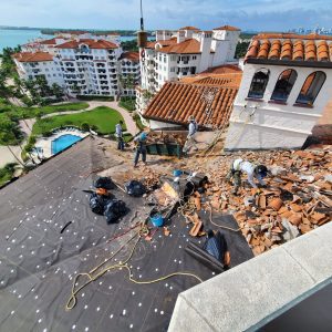 2020-01-24 14.29.56-3 Fisher Island Clay Barrel Tile Re-Roof -