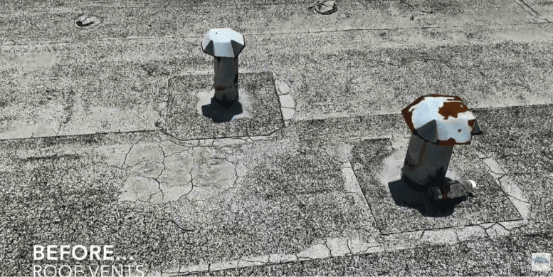 Florida Commercial Roofing Before Project